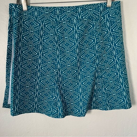 RipSkirt Hawaii Wrap Skirt Teal Geo Quick Dry Size XL Beach Resortwear - Picture 2 of 5